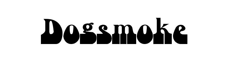 Dogsmoke  Frei Schriftart Herunterladen