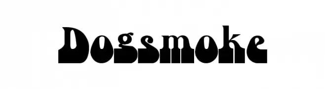 Dogsmoke  font caratteri gratis