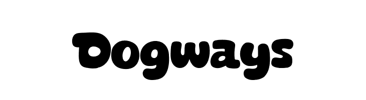 Dogways  免费字体下载