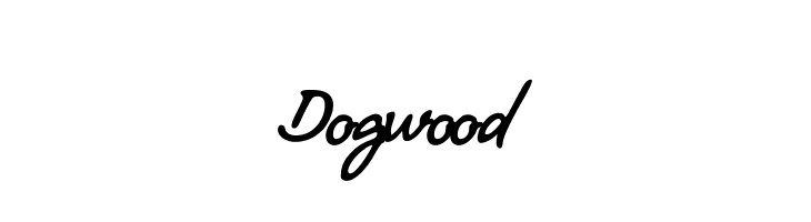 Dogwood  baixar fontes gratis