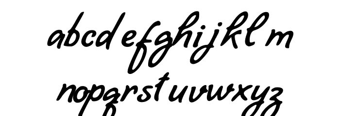 Dogwood Font LOWERCASE