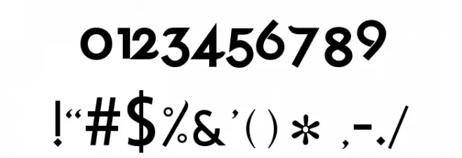 Doha Font OTHER CHARS