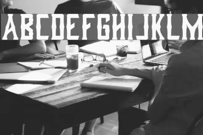 DohongKalibaFreeVersion Font examples