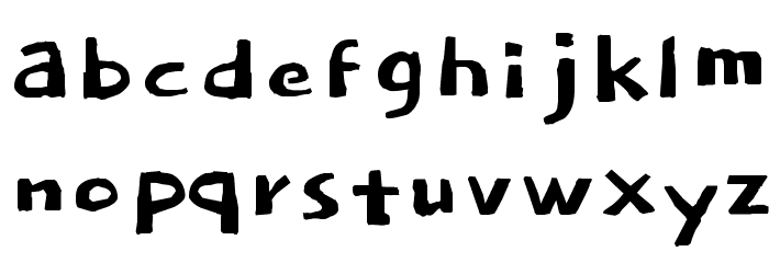 Dokdo Regular Font LOWERCASE