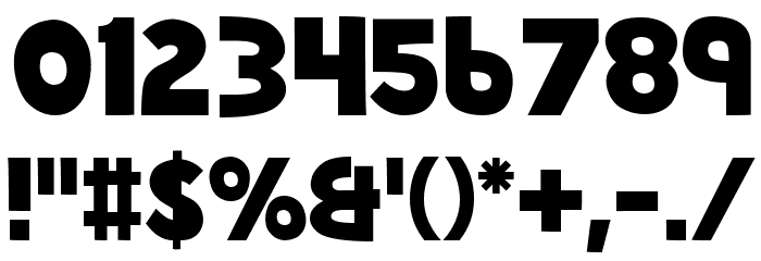 Doki Font OTHER CHARS