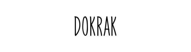Dokrak  baixar fontes gratis