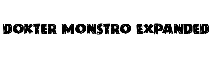 Dokter Monstro Expanded  Frei Schriftart Herunterladen