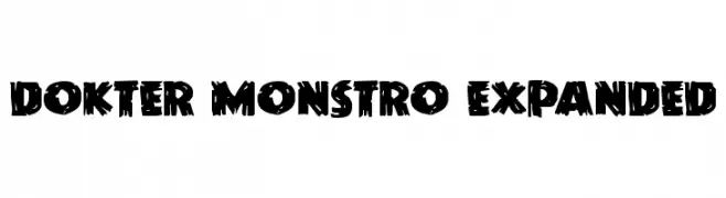 Dokter Monstro Expanded  Frei Schriftart Herunterladen