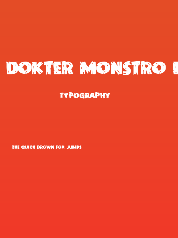 Dokter Monstro Expanded Poster