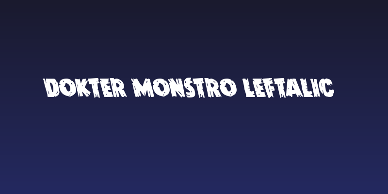 Dokter Monstro Leftalic Social Header