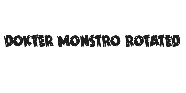 Dokter Monstro Rotated Logo