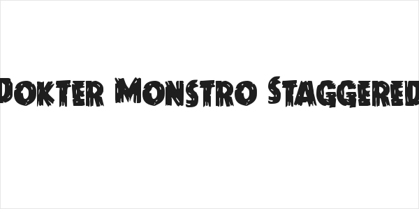 Dokter Monstro Staggered Logo