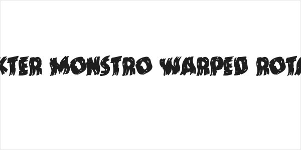 Dokter Monstro Warped Rotalic Logo