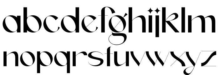 Doky Font LOWERCASE