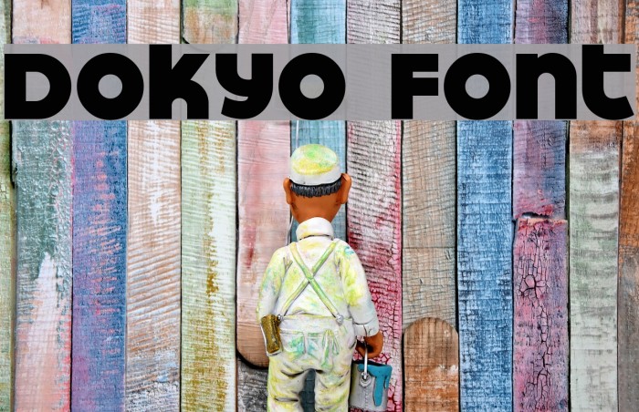 Dokyo Font examples