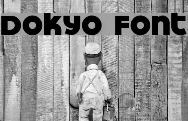 Dokyo Font examples