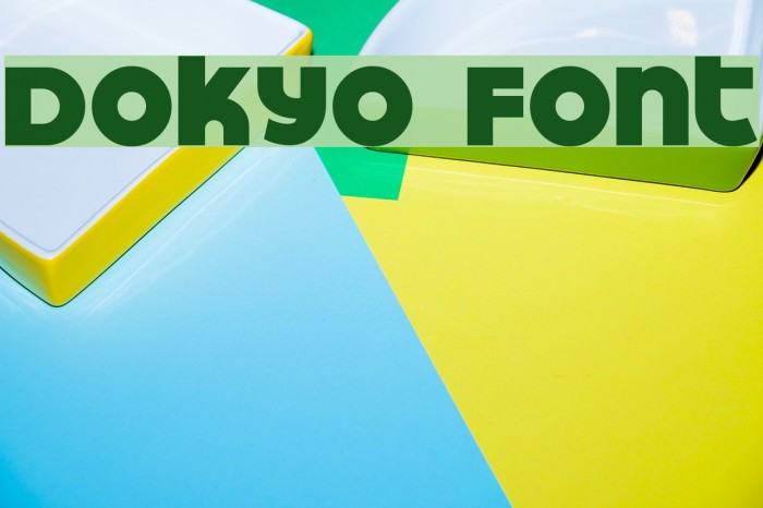 Dokyo Font examples