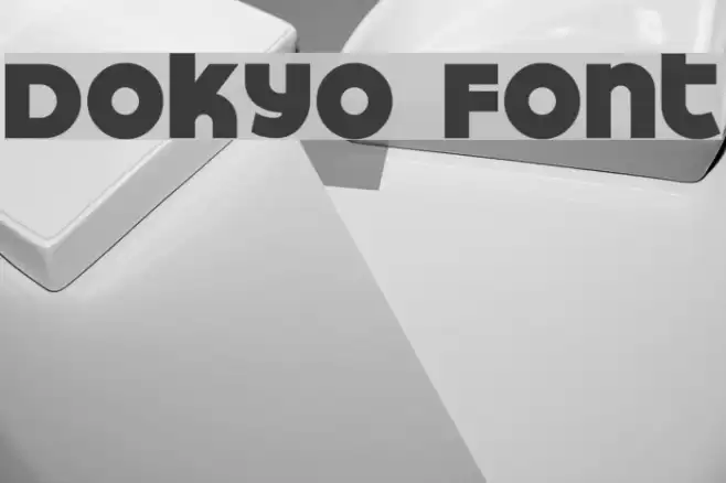 Dokyo Font examples