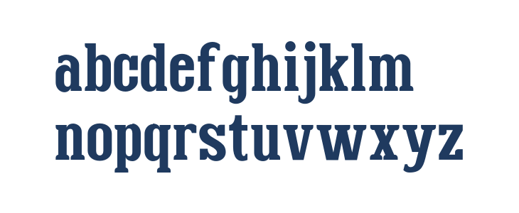 DolandREgular Lowercase