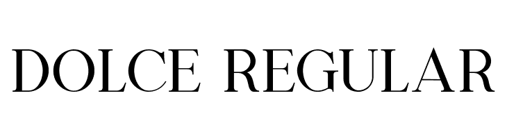 Dolce Regular  Free Fonts Download
