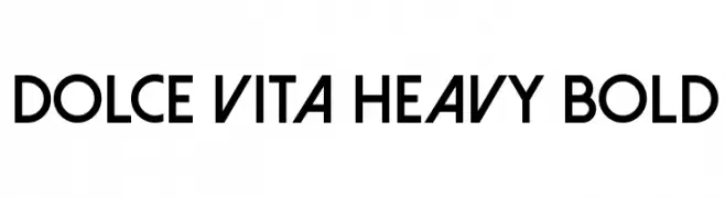 Dolce Vita Heavy Bold 