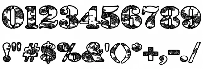 Dolen Taith Font OTHER CHARS