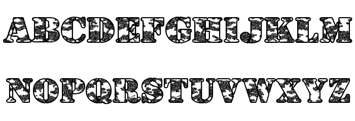 Dolen Taith Font LOWERCASE