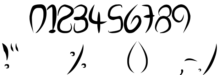 Dolgan Font OTHER CHARS