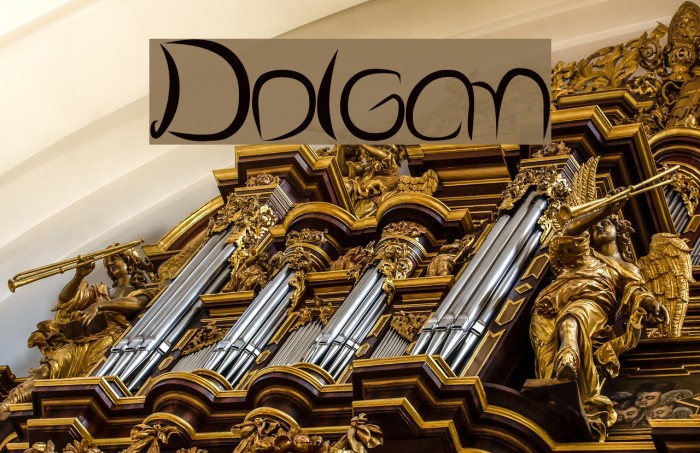 Dolgan Font examples