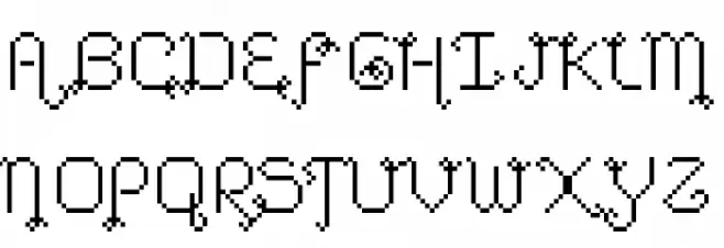 DollPixellowzz Fonte MAIÚSCULAS