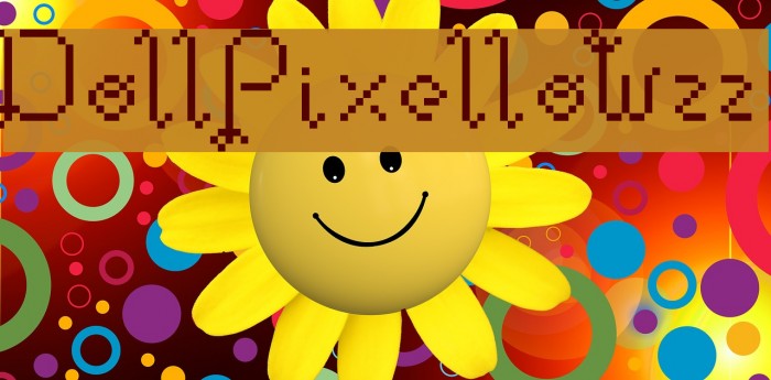 DollPixellowzz Font examples