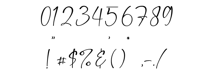 Dollamin Font OTHER CHARS