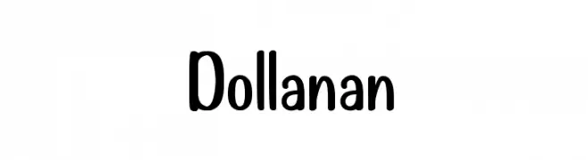 Dollanan  नि: शुल्क फ़ॉन्ट्स डाउनलोड