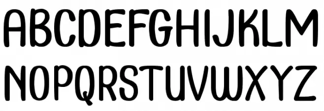 Dollanan Schriftart Groß