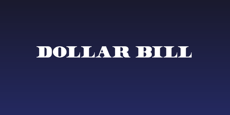 Dollar Bill Social Header