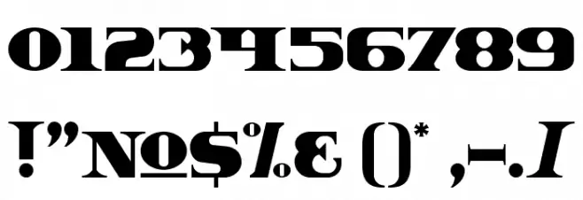 DollarBill Font OTHER CHARS
