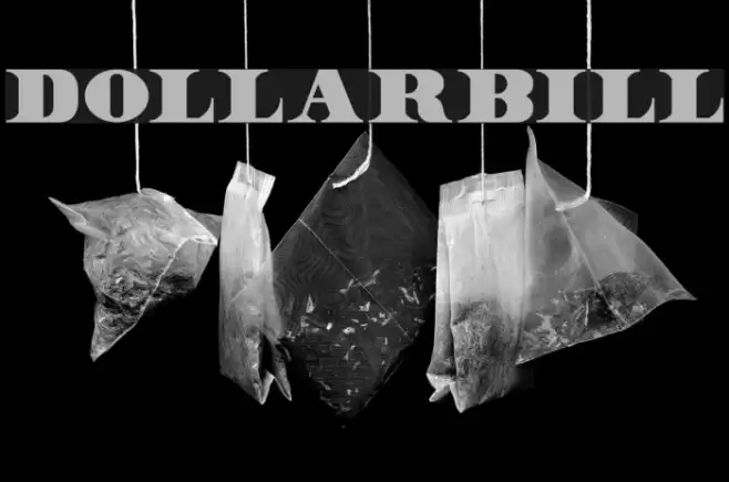 DollarBill Font examples