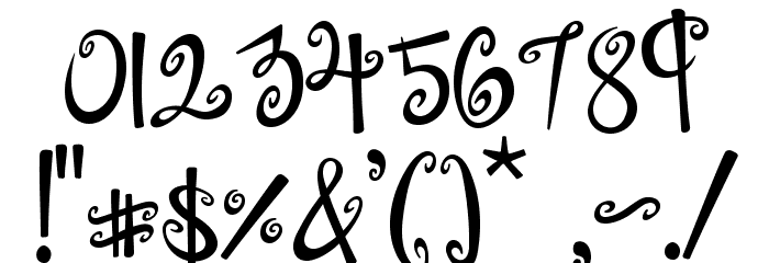 Dollhouse Font OTHER CHARS