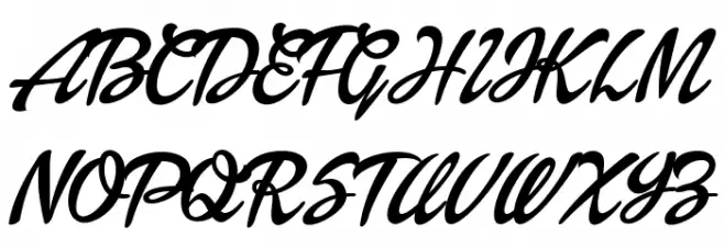 Dollie Script Personal Use Шрифта ВЕРХНИЙ