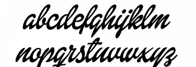 Dollie Script Personal Use フォント 小文字