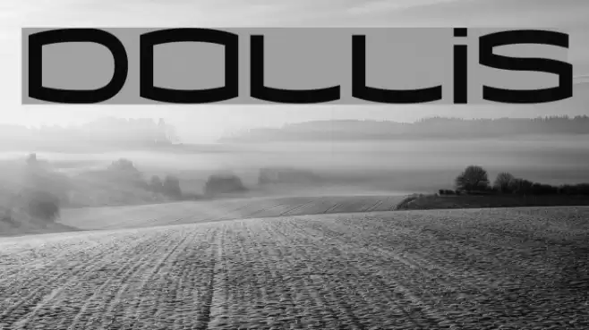 Dollis Font examples