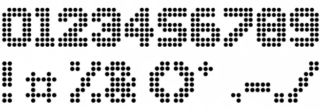 Dolly Dots Font OTHER CHARS