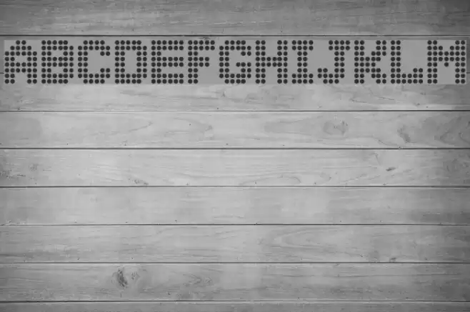 Dolly Dots Font examples