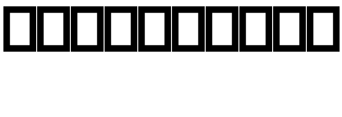 Dollybat Font OTHER CHARS