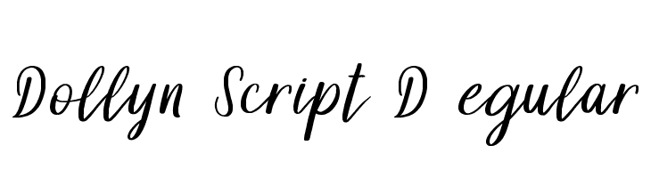 Dollyn Script DEMO Regular Font