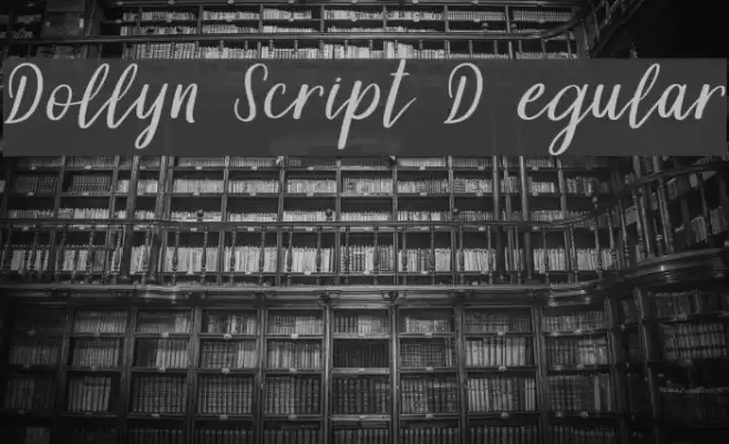 Dollyn Script DEMO Regular Font examples