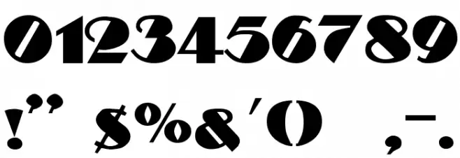 Dolmen Regular Font OTHER CHARS