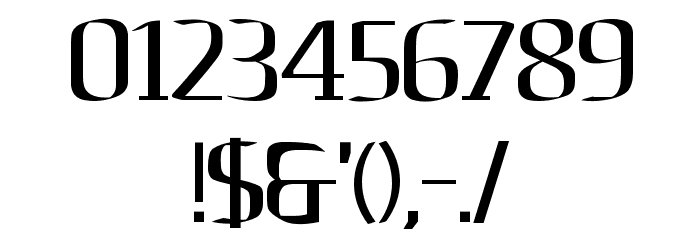 DolomitesXtra Bold Font OTHER CHARS