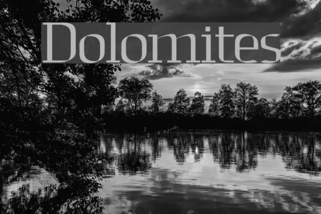 Dolomites Example 2