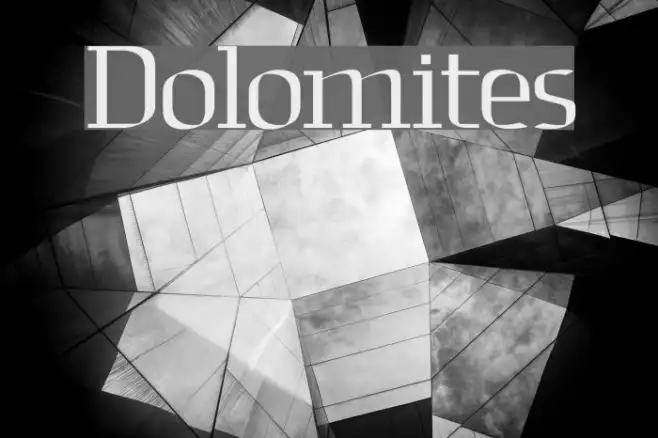 Dolomites Example 3